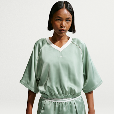 トップス k Nike Sportswear Women's Oversized Satin Top. Nike.com